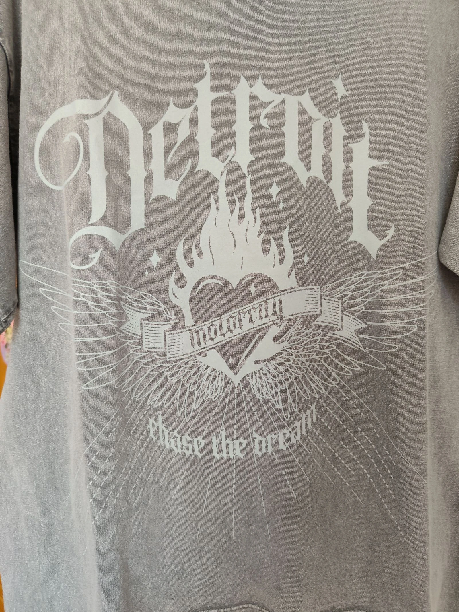 Oversize Detroit H&M T-Shirt Size S – photo 5